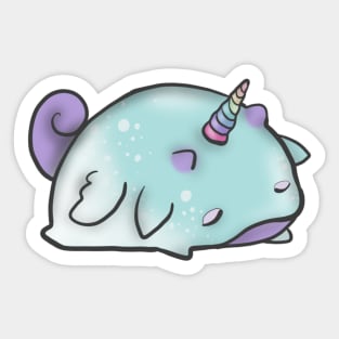 Cute Unicorn Dragon Sticker